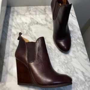 Coach wedge ankle boots